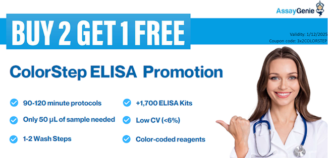 ColorStep ELISA Promotion: Buy 2 Get 1 free