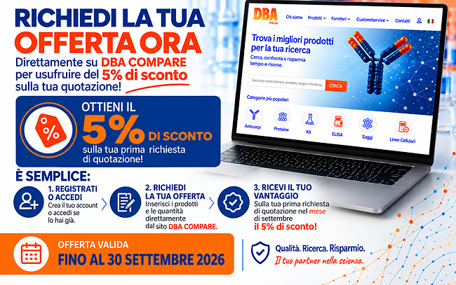 DBA Compare - 5% di sconto sulla prima richiesta di quotazione di settembre