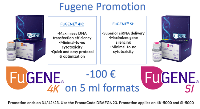 FuGENE: Transfection Reagents Empowering Biomedical Discovery