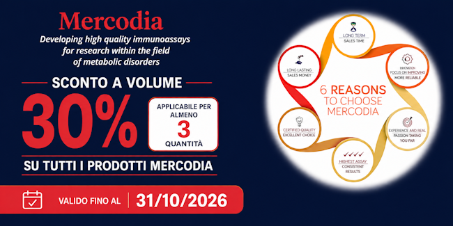 30% discount on up to 3 Mercodia products